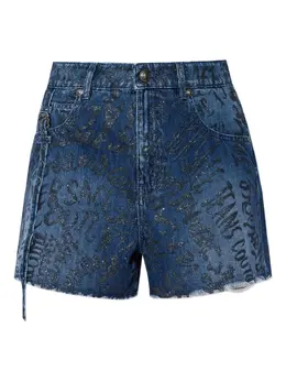 Versace Jeans Couture: Джинсовые шорты 