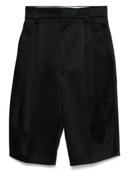 Carven: Чёрные шорты 