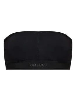 TOM FORD: Чёрный бюстгальтер  Logo