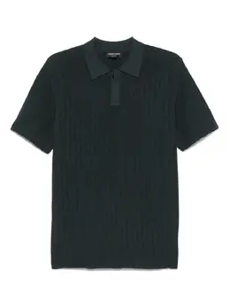 Emporio Armani: Тёмное поло 