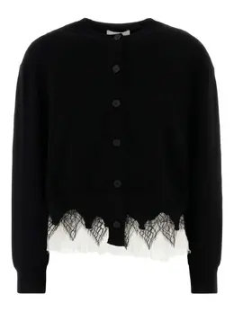Alexander McQueen: Чёрный кардиган 