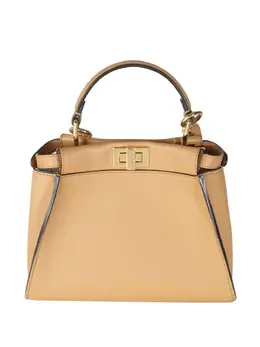 Fendi Pre-Owned: Бежевая сумка 