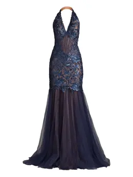 Tadashi Shoji: Голубое платье 