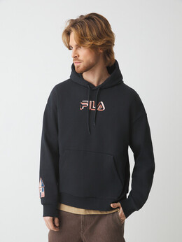 Fila: Чёрная толстовка 