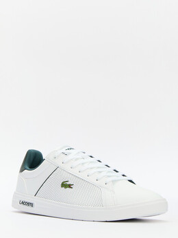 Lacoste: Белые кроссовки 