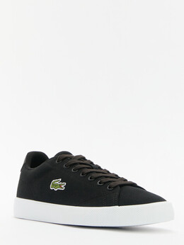 Lacoste: Чёрные кроссовки 