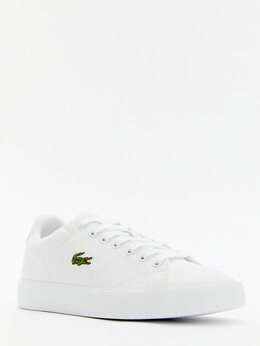 Lacoste: Белые кроссовки 