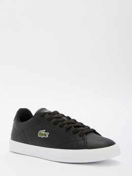 Lacoste: Чёрные кроссовки 