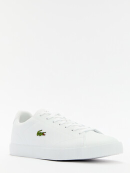 Lacoste: Белые кроссовки 