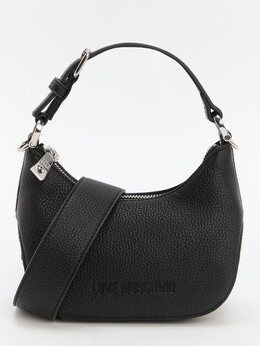 Love Moschino: Чёрная спортивная сумка 