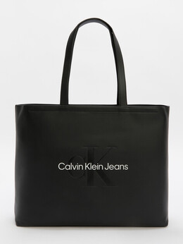 Calvin Klein Jeans: Чёрная сумка 