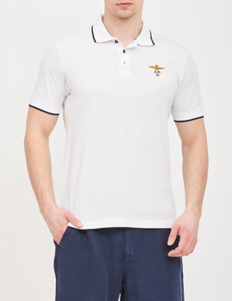 AERONAUTICA MILITARE: Белое поло 