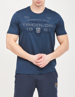 AERONAUTICA MILITARE: Синяя футболка 