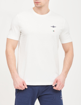 AERONAUTICA MILITARE: Белая футболка 