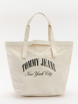 Tommy Jeans: Светлая сумка 