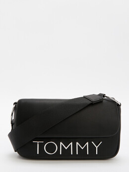 Tommy Jeans: Чёрная сумка 