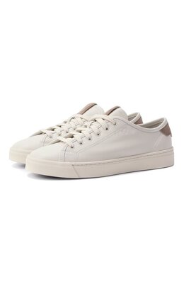 Santoni: Белые кеды 