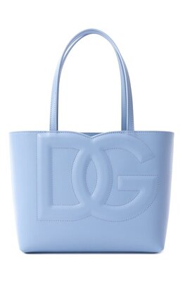 Dolce & Gabbana: Голубая сумка  DG
