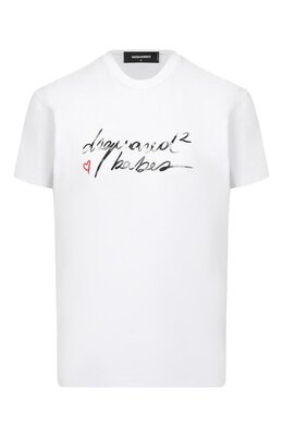 Dsquared2: Хлопковая футболка 