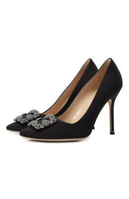 Manolo Blahnik: Чёрные туфли  Hangisi 105