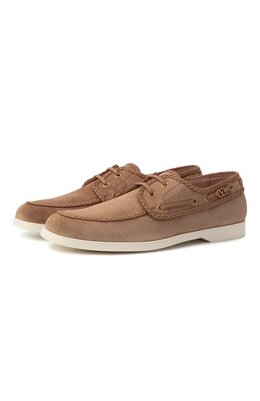 Valentino: Бежевые мокасины 
