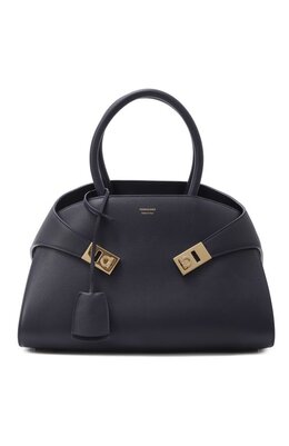 Ferragamo: Синяя сумка 
