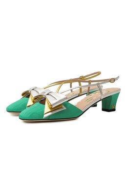 Valentino: Зелёные туфли 
