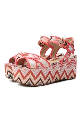 Missoni: Розовые босоножки 