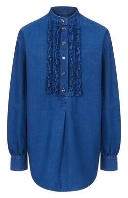 Valentino: Джинсовая блуза 