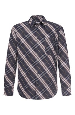 Burberry: Хлопковая рубашка 