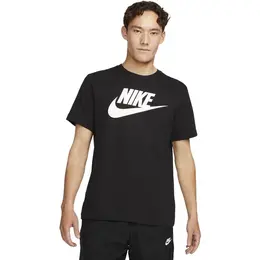 NIKE: Чёрная футболка  NSW