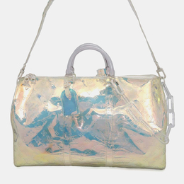 Louis Vuitton: Многоцветная сумка  Keepall