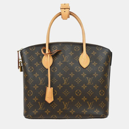 Louis Vuitton: Коричневая сумка-шоппер  Lockit PM