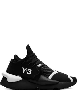 Y-3: Чёрные кроссовки  Kaiwa
