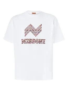 Missoni: Белая футболка 