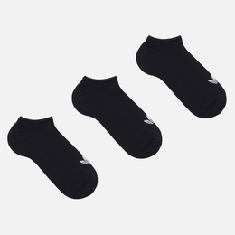 adidas Originals: Чёрные носки  Originals Trefoil