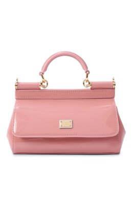 Dolce & Gabbana: Розовая сумка  Sicily Small