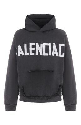 Balenciaga: Хлопковая толстовка 