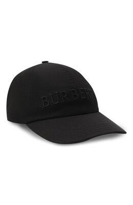 Burberry: Чёрная кепка 