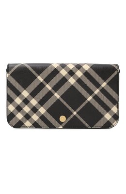 Burberry: Чёрная сумка 