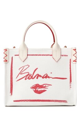 Balmain: Сумка  B-Army с принтом