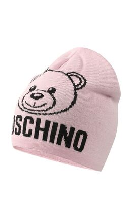 Moschino: Розовая шапка 