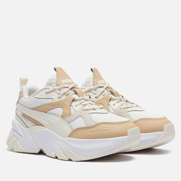 Puma: Бежевые кроссовки 