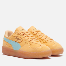 Puma: Оранжевые кроссовки 