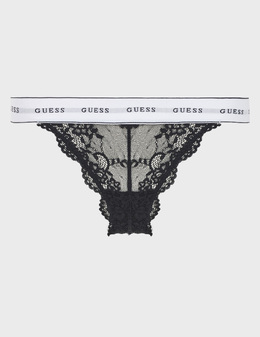 GUESS: Чёрные трусы 