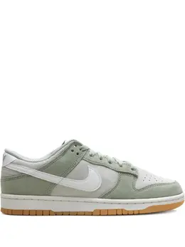 Nike: Зелёные кроссовки  Dunk Low SE