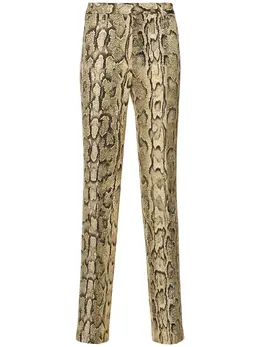 DRIES VAN NOTEN: Жаккардовые брюки 