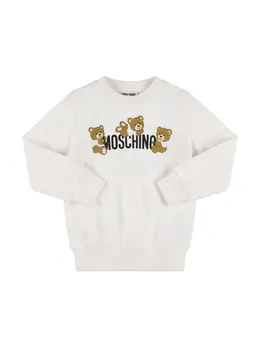 MOSCHINO: Хлопковый свитшот 