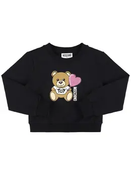 MOSCHINO: Хлопковый свитшот 
