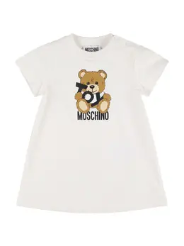 MOSCHINO: Хлопковое платье 